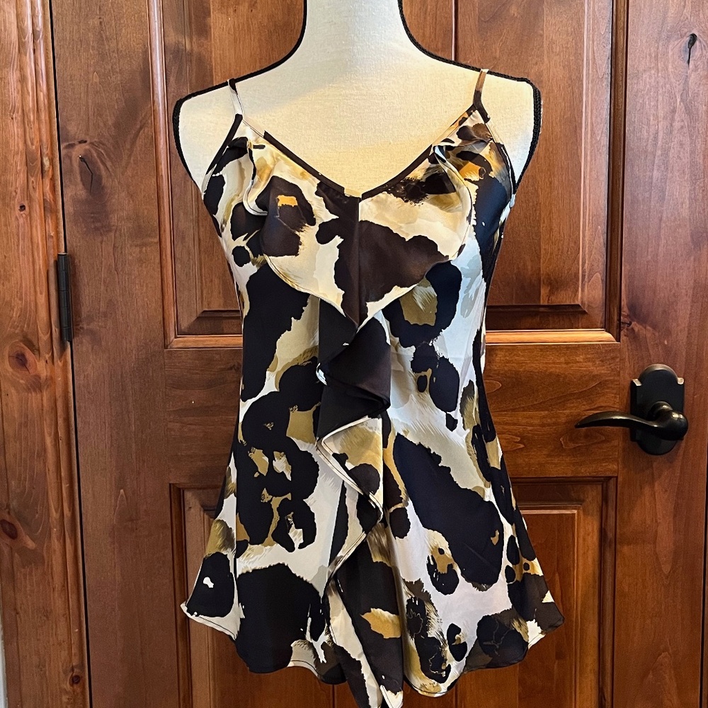CAbi #174 Ingenue Leopard Camisole